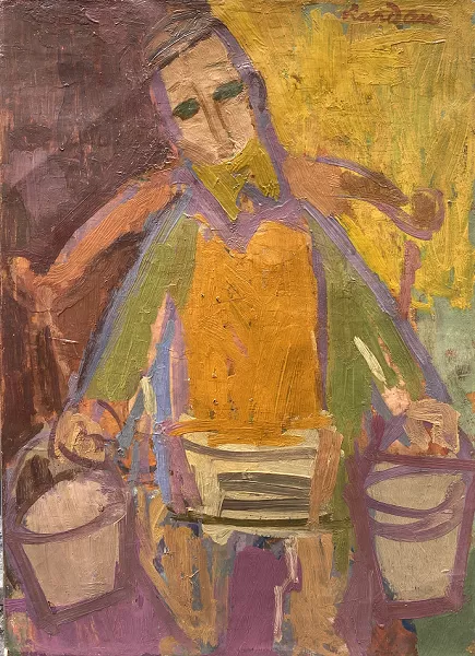 Portrait d'homme à l'homme 